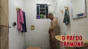 Taking that shower, who comes?