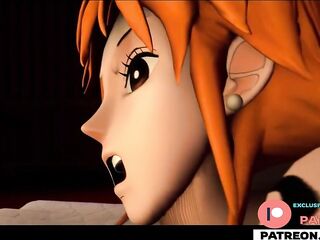 Shemale hentai Nico Robin Hard Screwing Nami With Double Rods And Creampie . Superlatively good Futanari One Piece Anime 60fps