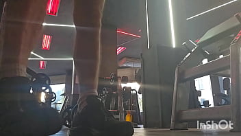 Treino na academia