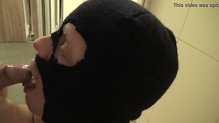 Skinny guy drinks piss from cock: a piss drinking adventure