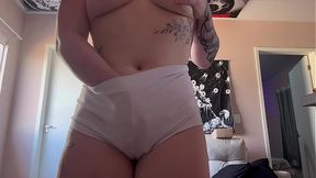 Camel Toe Masturbation