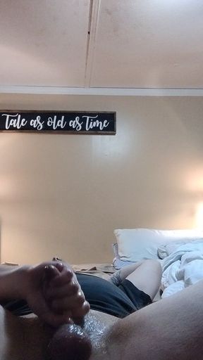 Thinking of a Sissy Riding on My Cock