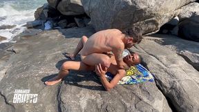 fernando brutto fudendo na praia de abrico - rj