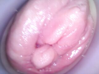 Camera in Snatch cumming, cervix pulsating, climax contractions, gfe raw talk, bts - My Muse Part 5