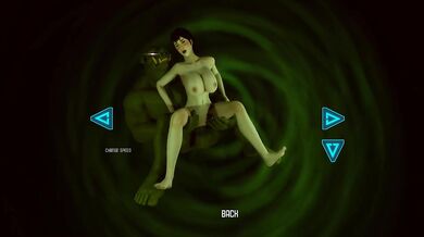 Her hole stretches open on the beast's massive cock with squirts of ecchi lust