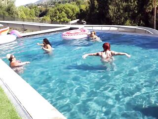 Jeff’s Models Pool Party Fuckfest