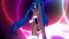 Hatsune Miku Stratovarius Pole Dance