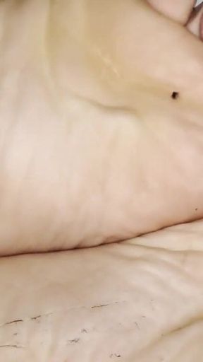 White Guy Feet Soles Worship