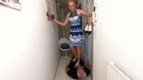 Danielle Trampling Bare Foot & Heels 11