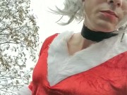 Exhibitionist Crystal Caged Claus, 1