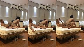 fudendo minha empregada escondido da minha esposa