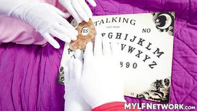 ”Horny Halloween spooky date with sexy Sophia West & Rion King”