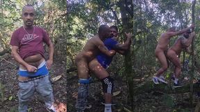 mulato parrudo aguentou a minha rolona grande grossa no seu rabao