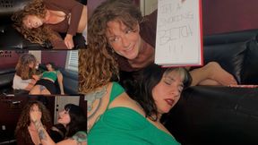 A Duo Resting Apnea Project Leads to Rivals Mia Hope and Nathalia MESMERIZING Each Other to Snore! Femdom, Mesmerization, Snoring, Arm Play, Eye Checking, Upskirt Views, Catty Girls 4k
