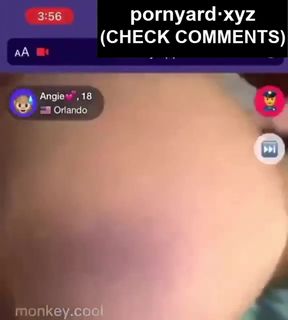 Webcam teen shows off her amateur homemade moves