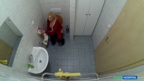 Fake Hospital - Fake Hospital Doctor Diagnoses a New Blonde Patient's Cough with a Wild Squirting Session