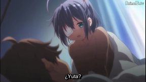 Romantic Chuunibyou Anime Couple Explore Passionate Love Scenes
