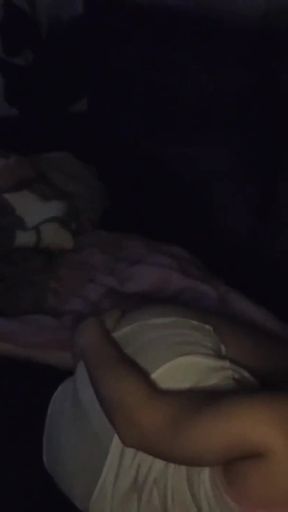 Epic moment from &quot;naughty milf shares the couch with young! young man came to spend the weekend at her house, and she&quot;