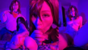 Pov Cosplay Dan Da Dan Amateur Me Follo A Mi Amiga Pelirroja Como En El Anime