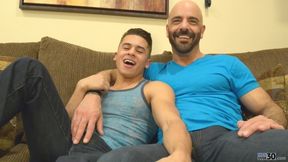 Behind The Scenes MO30 - Macho Adam Russo & Cutie Armond Rizzo