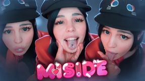 Мита Из «miside» Проглотила Всю Сперму