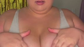 Baby Oil BBW Big Tits Rubdown