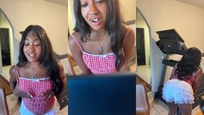 joi blowjob from ebony pornstar