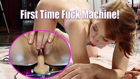 First Time Fuck Machine