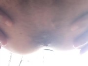 Cum fart outdoor