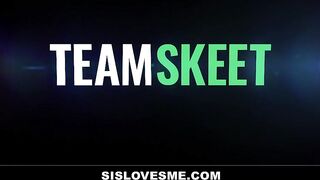 Stay Home Lockdown Sex With Cutie Step Sister