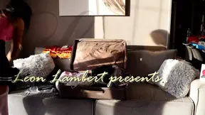 Amazingly hot skinny brunette cheerleader with big natural tits comes for fashion shoot turns into porn casting