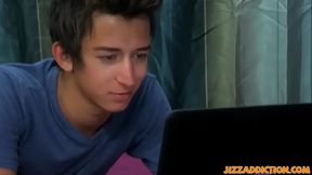 Chris Jett and Daniel Claymoore Seduce Each Other in Hot Amateur Anal Scene