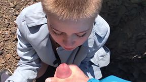 Vilu Vidish Brings Mi to the Top of a Mountain but Sucking My Dick
