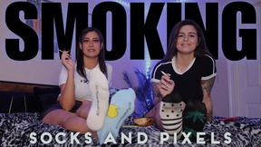 “Smoking Socks And Pixels” [SMOKING + PIXELS]