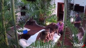 bastidores da estrela porno luna oliveira - higor negrao - gustavo bueno - binho ted - sandro lima