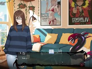 SHEMALE HENTAI BANGS FEMBOY [ FUTA Comics Game ] Ep.two This babe GROW a consummate BBC !