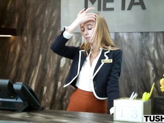 TUSHY Glamorous Breasty Chick Nicole Doshi Gets Her Curvy Butt Stretched Out