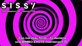 Your brain melts... you're becoming an IDIOTE now😈