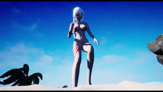 UE4 Giantess Growth - Beach Test