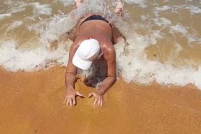 Ladysilva crossdresser beach panties