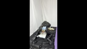 Perverted Rubber Doll's Anal Massage