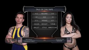 victoria vox vs will havoc mixed wrestling