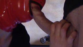 MILF Sucks a Big Cock Close up