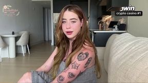 Fucking Best Friend's Sister - Amateur Anal & Blowjob