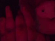 Inverted nipple whore teases tits