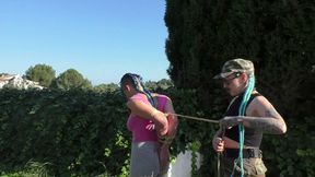 Maya Homerton - Her first Bondage Walk Training Lesson - Part 1 mp4 SD