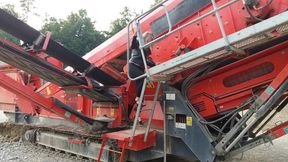 Grandma Is Walking Around in a Gravel Pit Wearing Sheer Leggings!