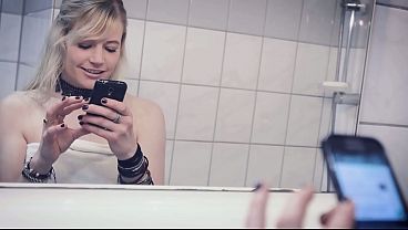 A female student has a date and then gets fucked in the ass
