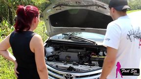 foda com o cu empinado na estrada - rikardo fantasma - mary redqueen - ass fucking on the road