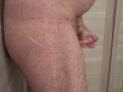 Step sis forgot her dildo in the shower, so I used it.